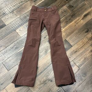 Women’s Dakine Brown Snow Snowboard Pants xs like new